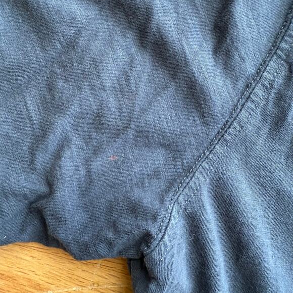 Barbour Steve McQueen Motorcycle Men's Blue Graphic T-Shirt Sz M Harvey Mushman - Picture 9 of 9